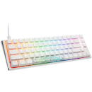 DUCKY Ducky One 3 Classic Pure White SF Gaming Keyboard, RGB LED - MX-Clear (US)