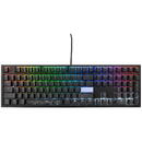 DUCKY Ducky Shine 7 PBT Gaming Tastatur - MX-Red (US), RGB LED, blackout