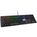 DUCKY Ducky Shine 7 PBT Gaming Tastatur - MX-Black  (US), RGB LED, blackout