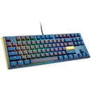 Ducky One 3 Daybreak TKL Gaming Keyboard, RGB LED - MX-Red (US)