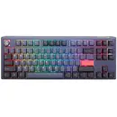 DUCKY Ducky One 3 Cosmic Blue TKL Gaming Keyboard, RGB LED - MX-Red (US)