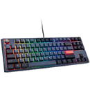 DUCKY Ducky One 3 Cosmic Blue TKL Gaming Keyboard, RGB LED - MX-Silent-Red (US)