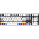 Varmilo Varmilo VEA108 CMYK Gaming Tastatur, MX-Brown, weiße LED - US Layout