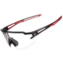 Rockbros Rockbros 10173 photochromic UV400 cycling glasses - black and red