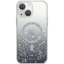Devia Husa Shiny Series Original Design Magnetic iPhone 15 Transparent / Negru