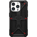 UAG Husa Monarch Series iPhone 15 Pro Kevlar Black