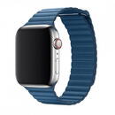 Devia Curea Apple Watch 38mm / 40mm Devia Elegant Leather Loop Cape Cod Blue