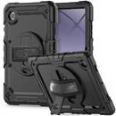 Husa pentru Samsung Galaxy Tab A9+, Tech-Protect, Solid360, Neagra