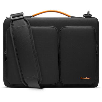 Geanta Laptop 15" - Tomtoc Defender Laptop Briefcase (A42E3D1) - Black