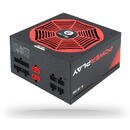 Chieftec PowerPlay power supply unit 650 W 20+4 pin ATX PS/2 Black, Red