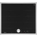 Neff T66STY4L0 N 90, self-sufficient hob (black/stainless steel, 60 cm)