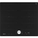 Neff T66PTX4L0 N 90, self-sufficient hob (black/stainless steel, 60 cm)