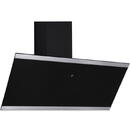 CH 89090 S, extractor hood (black/stainless steel, 90 cm)