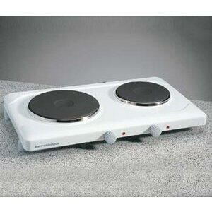 Plita Rommelsbacher electrica 2 zone 1500 W stove-top THL 2597 Alb