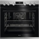AEG HPG43I50M8, stove set (stainless steel, including FlexRunners full extension)