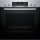 Bosch HND271AS63, stove set (black/stainless steel, 60 cm)