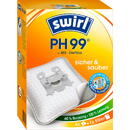 Swirl vacuum cleaner bags PH99 EcoPor (4 bags, 1 exhaust filter)