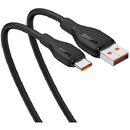 Pudding, Fast Charging Data Cable pt. smartphone, USB la USB Type-C 100W, 2m, negru