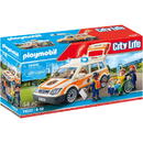 Playmobil PLAYMOBIL 71037 emergency doctor car, construction toy