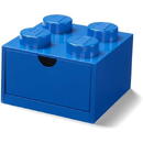 Room Copenhagen Room Copenhagen LEGO Desk Drawer 4 , storage box (blue, knobs)