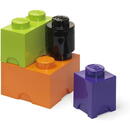 Room Copenhagen Room Copenhagen LEGO memory block multi pack 4 pieces, storage box (orange, size L)