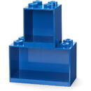 Room Copenhagen Room Copenhagen LEGO Regal Brick Shelf 8+4, Set 41171731 (blue, 2 shelves)