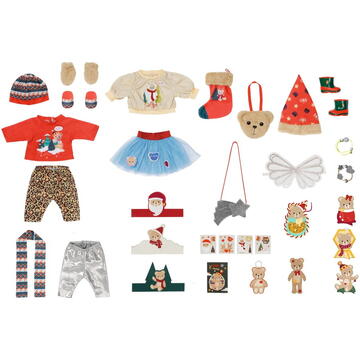 ZAPF Creation BABY born Advent calendar, doll accessories