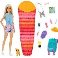 Barbie It takes two! Camping playset - Malibu doll, puppy and accessories