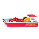 SIKU SIKU SUPER fire brigade work boat, toy vehicle (red/grey)