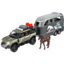 Majorette Majorette Land Rover with horse trailer, toy vehicle