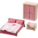 HABA HABA Little Friends - Dollhouse Furniture Adult Bedroom Doll Furniture