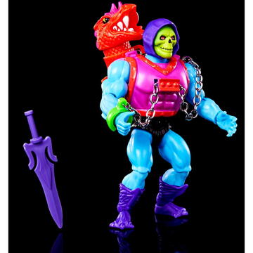 Mattel Masters of the Universe Origins Action Figure Deluxe Dragon Blaster Skeletor, Toy Figure (14 cm)