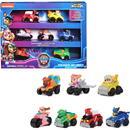 Spin Master Paw Patrol: The Mighty Movie 7 Piece Pup Squad Racers Gift Set Toy Vehicle (with Liberty Toy Car)