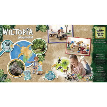 Playmobil 71011 Wiltopia Animal Rescue Quad Construction Toy