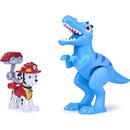 Spinmaster Spin Master Paw Patrol Dino Rescue Marshall Hero Pup Toy Figure (Blue/Red, Includes Dinosaur Figure and Surprise Dino)
