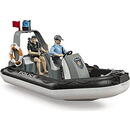 BRUDER Bruder bworld police inflatable boat, model vehicle