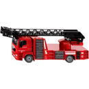 SIKU SIKU SUPER MAN fire brigade turntable ladder, model vehicle (red)