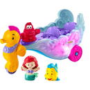 Fisher-Price Little People Disney Princess Ariel Sea Carriage Toy Figure