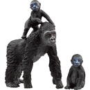 Schleich Schleich Wild Life Lowland Gorilla Family, toy figure