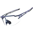 Rockbros 10174 photochromic UV400 cycling glasses - blue