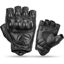 Rockbros 16220006002 M leather motorcycle gloves - black