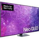 SAMSUNG Neo QLED GQ-85QN90C, QLED television - 85 - titanium, UltraHD/4K, twin tuner, HD+, 120Hz panel