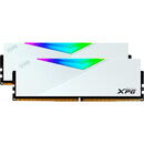 Adata ADATA DDR5 - 32GB - 6800 - CL - 34 (2x 16 GB) dual kit, RAM (white, AX5U6800C3416G-DCLARWH, XPG Lancer RGB, INTEL XMP, AMD EXPO)