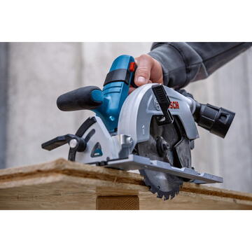 Bosch cordless circular saw GKS 18V-57-2 Professional solo (blue/black, without battery and charger)
