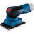 Bosch cordless orbital sander GSS 12V-13 Professional solo (blue/black, without battery and charger, in L-BOXX, 3 sanding plates)