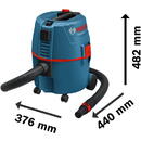 Bosch Bosch GAS 20 L SFC, wet/dry vacuum cleaner (blue)