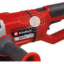 Einhell cordless angle grinder AXXIO 36/230 Q, 36V (2x18V) (red/black, without battery and charger)