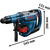 Bosch cordless hammer drill BITURBO GBH 18V-45 C Professional (blue/black, 2x battery ProCORE18V 12.0Ah, Bluetooth module)