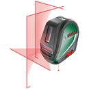 Bosch Bosch Cross Line Laser UniversalLevel 3 Maxi Set (green/black, red laser lines, range 10 meters)
