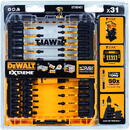 DeWalt DEWALT EXTREME FLEXTORQ screwdriver bit set DT70734T, 31-piece bit set (yellow, including magnetic bit holder)